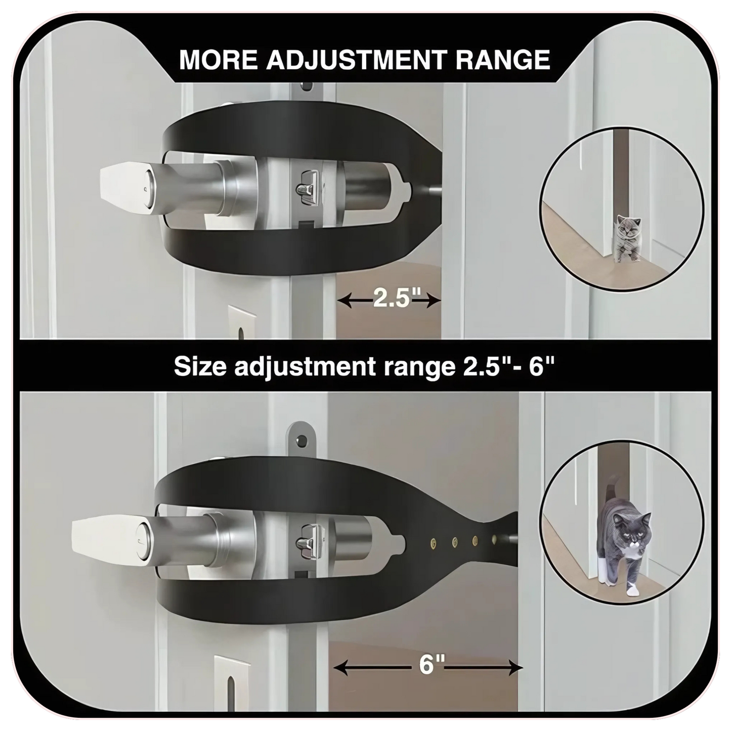 FlexLatch Fish Cat Door Holder