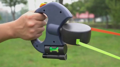 Dual Retractable Leash with LED